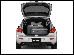 Bagażnik, Mazda 3, Tył